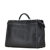 フェンディ ピーカブー ハンドバッグ ショルダーバッグ 2WAY ブラック レザー レディース FENDI 【中古】